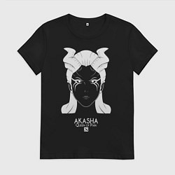 Женская футболка Акаша из Доты 2