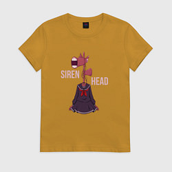 Женская футболка Girl Siren Head