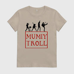 Женская футболка Mumiy Troll Мумий Тролль