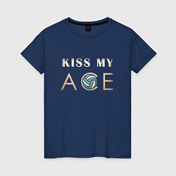 Женская футболка Kiss My Ace
