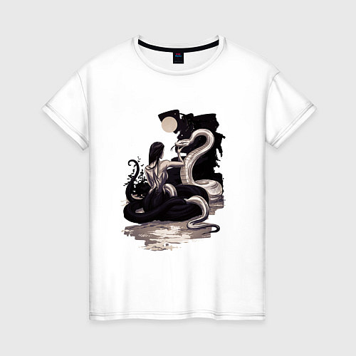 Женская футболка Нурэ-онна / Белый – фото 1