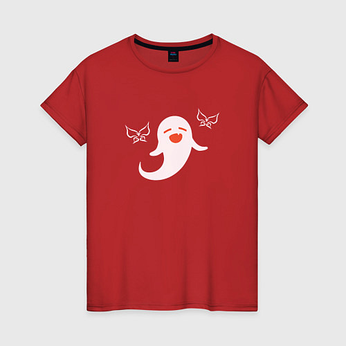Женская футболка Hu Tao - Spirit / Красный – фото 1