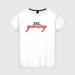 Женская футболка ZXC gaming