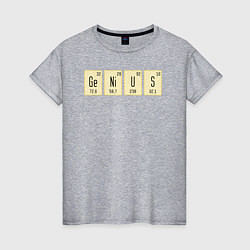 Женская футболка GeNiUS - Таблица Менделеева