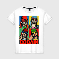 Женская футболка KURT COBAIN