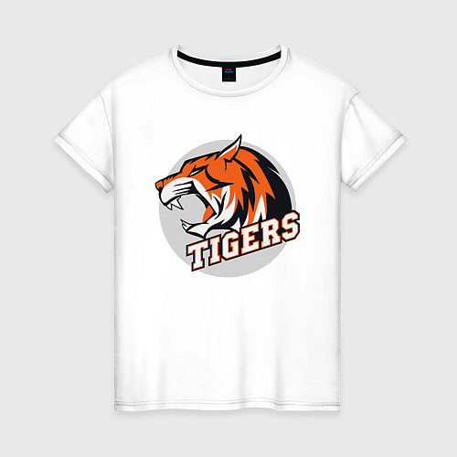 Женская футболка Sport Tigers / Белый – фото 1