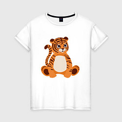 Женская футболка Fat Tiger