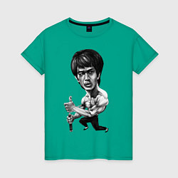 Женская футболка Bruce Lee