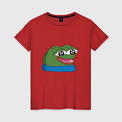 Женская футболка Pepe happy Пепе хеппи