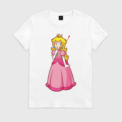 Женская футболка Peach / Белый – фото 1