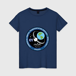 Женская футболка SPACE X С1
