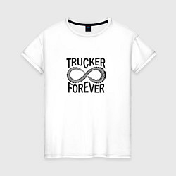 Женская футболка Trucker Forever