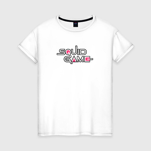 Женская футболка Squid Game 2021 / Белый – фото 1