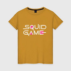 Женская футболка Squid game - Игра в кальмара
