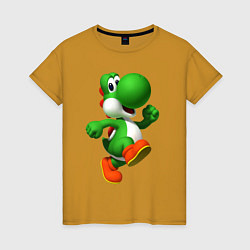 Женская футболка 3d Yoshi