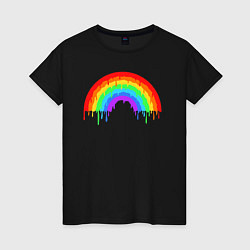 Женская футболка Colors of rainbow