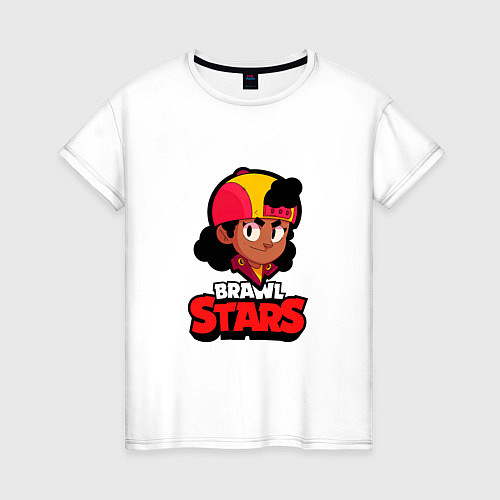 Женская футболка Meg BrawlStars / Белый – фото 1