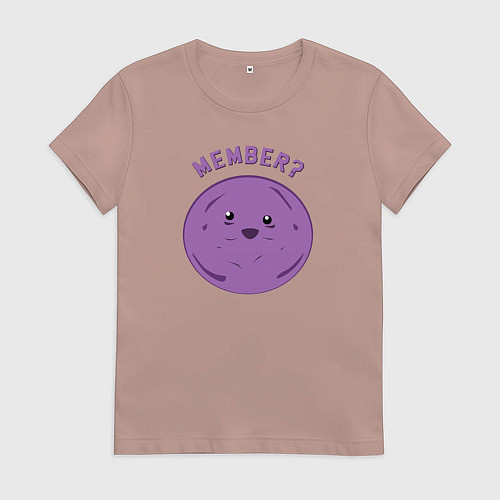 Женская футболка А ты помнишь? Ягодки - вспоминашки Южный парк / Пыльно-розовый – фото 1