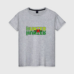 Женская футболка Хантер х Хантер, логотип
