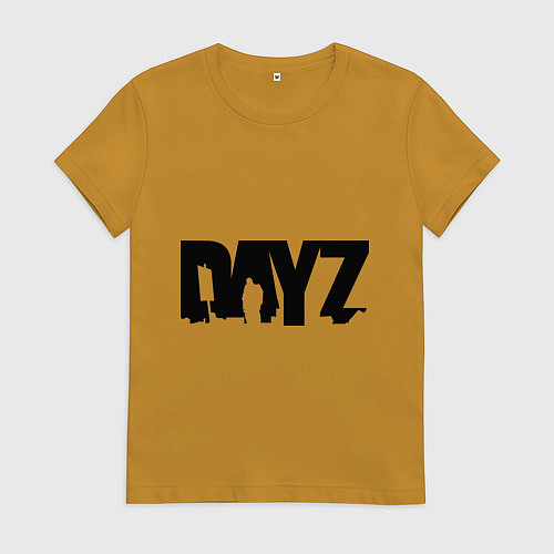 Женская футболка DayZ / Горчичный – фото 1