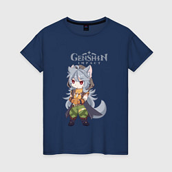 Женская футболка Genshin Impact Mini Razor