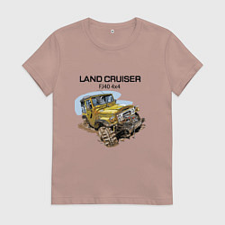 Женская футболка Toyota Land Cruiser FJ 40 4X4