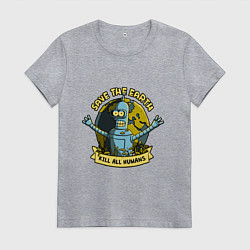 Женская футболка Bendеr