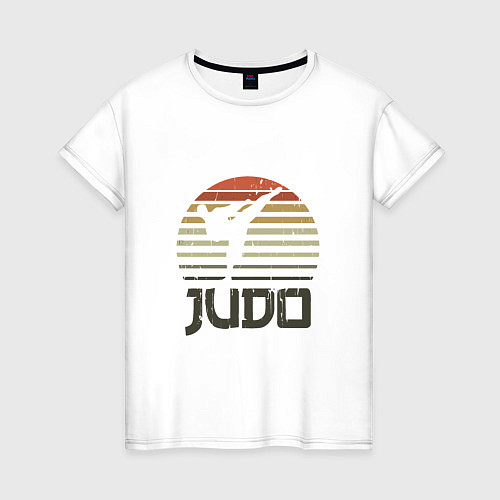 Женская футболка Judo Warrior / Белый – фото 1