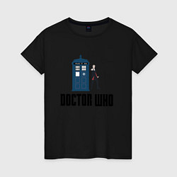 Женская футболка Доктор кто 12