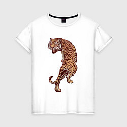 Женская футболка Год тигра Во всей красе