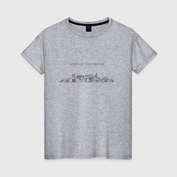 Женская футболка Lord Of The Drinks