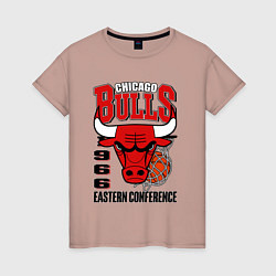 Женская футболка Chicago Bulls NBA