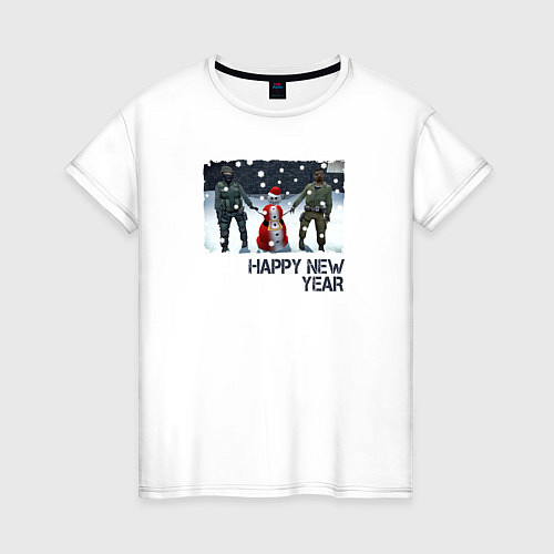 Женская футболка Counter-Strike HNY / Белый – фото 1