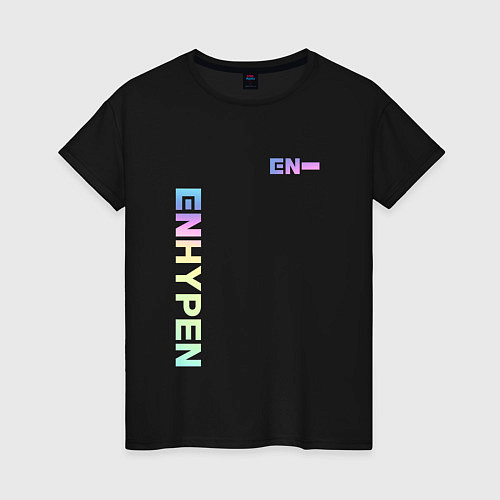 Женская футболка ENHYPEN EN- / Черный – фото 1
