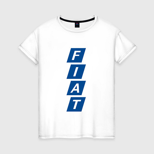 Женская футболка FIAT LOGO / Белый – фото 1