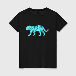 Женская футболка Водяной тигр 2022