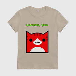 Женская футболка Geometry Dash: Cat Skin