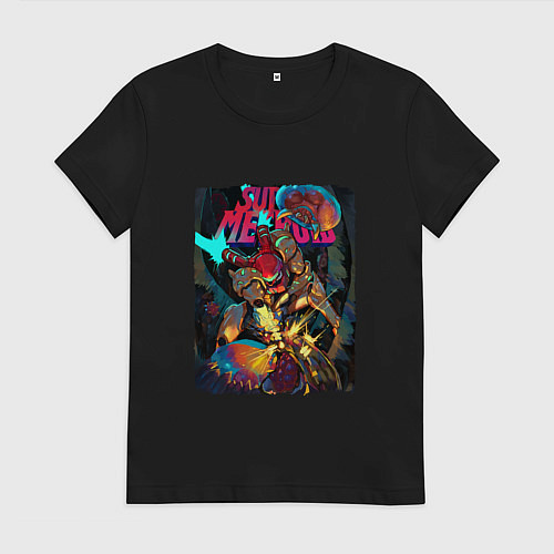 Женская футболка Power Metroid Dread / Черный – фото 1