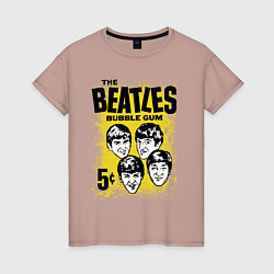 Женская футболка The Beatles bubble gum