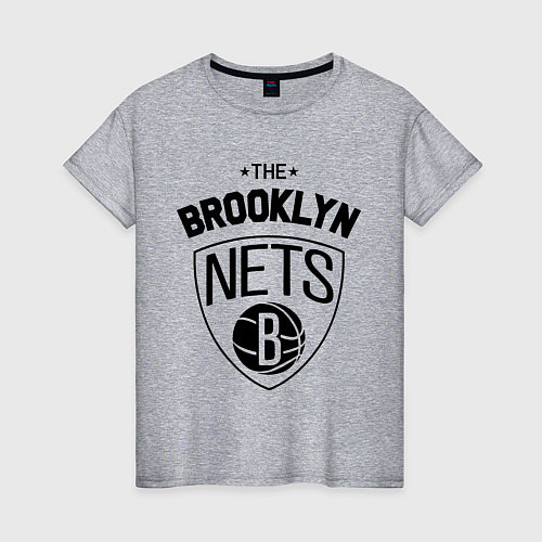 Женская футболка The Brooklyn Nets / Меланж – фото 1