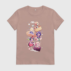Женская футболка Чиби Инадзума