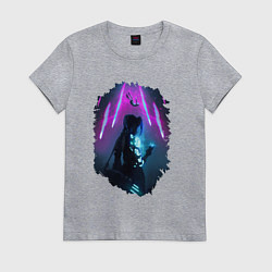 Женская футболка ДЖИНКС, ЛИГА ЛЕГЕНД ARCANE JINX