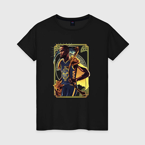 Женская футболка Kevin Durant Golden State Warriors / Черный – фото 1