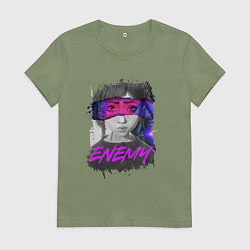 Женская футболка Everywere My Enemy