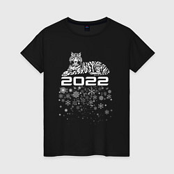 Женская футболка Тигр 2022: White