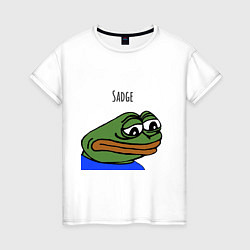 Женская футболка Pepe Sadge