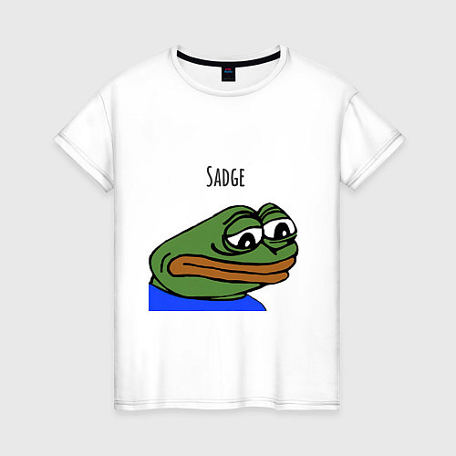 Женская футболка Pepe Sadge / Белый – фото 1