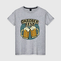 Женская футболка Oktober fest