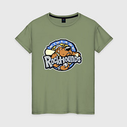 Женская футболка Midland Rockhounds - baseball team