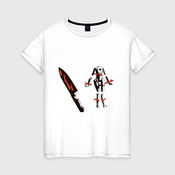 Женская футболка Dexter Knife